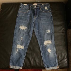 Brand new never worn pacsun ripped boyfriend jeans